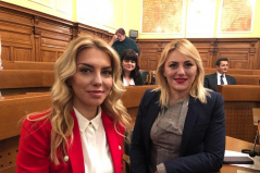 14 May 2019 The Chairperson of the Committee on Spatial Planning, Transport, Infrastructure and Telecommunications Katarina Rakic and Committee member Snezana B. Petrovic in study visit to Slovenia 